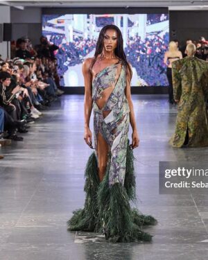 Tayce Instagram - dankeschön once again @_namilia_ for having me for a second season! the show was amazing the looks were unreal the vibes were immaculate and I ADORE you 🖤 
@berlinfashionwe #bfw
