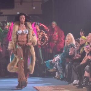 Tayce Instagram - opening for @windowsen was a fever dream come to life! and I loved every second. merci for having me 🖤 #pfw