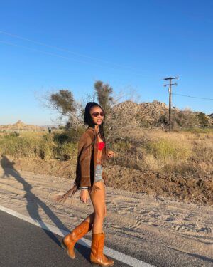 Tayler Buck Instagram - hard to get a ride out here