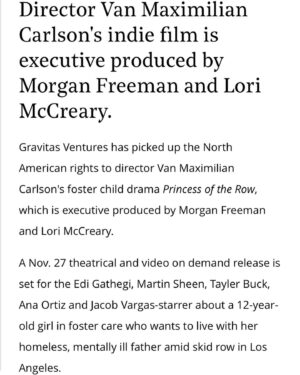Tayler Buck Instagram - yay yay yay!! 11/27/20 @princessoftherowmovie