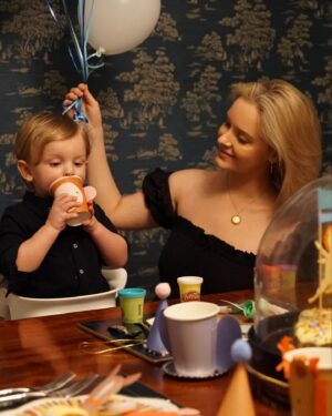 Taylor Black Instagram - I cannot believe my baby turned 2 yesterday🥹🥰🥳. My whole heart!  How did it go this fast? 🥹🥹 I can’t wait for him to meet his baby brother in 3 months!  He’s going to be such a good big bro 😍