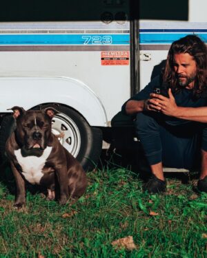 Taylor David Instagram - Peace in your soul equals peace in the trailer park.. ✌🏽

📸 Morning Glory Farms 

#wanderman #wanderisms #trailerpark #723 #wanderbully #bodhipotamus #intothewild