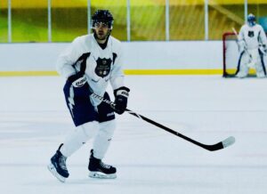 Taylor Kitsch Instagram - Great weekend and amazing afternoon w @rmhnewyork and thank you @mdceleste for not making me a healthy scratch in the game @faceofftofightcancer ....
What an amazing group of people on the ice and most importantly the families off of it. Truly inspiring. I also received a bat mobile this year to go with my Batman in my bag...(thanks Dillon..pictured)Batman was often complaining he was walking WAY too much:)
This event has grown each year and after winning the mvp, I fully expect a ‘k’ on the Jersey next ;)
Thank you for having me.
#1G1A 5
#ivotedformyself300 times
#skateforacause
#thanksallwhoserveandtheirfamilies
#blowoutW 
#untilnextyear