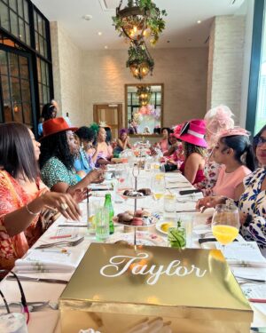 Taylor Polidore Instagram - Bridal Shower Weekend, Houston TX.

Every thing, everywhere, all at once! Lol. Being so, so present in this season. Thank you to the women who have loved me my entire life! All I am is because of them. And a special thank you to my best gal, my mommy 💕 The high tea was giving all it was supposed to! You did the thing! Only you would flawlessly plan a gala and bridal shower, and have me host said gala and be the bride of honor at the shower in the same weekend 😂 and I’d do it 1908 times over for you. 

This is not a drill. Let’s get me married!

Styled by twice since she’s so damn nice: @couturemoments_