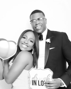Taylor Polidore Instagram - We’ve been to 11 weddings together in two years. (Most of which Jero was a groomsman or best man 😂 He’s a grrrrreat friend! He could literally be the male version of 27 Dresses. #27Tuxes) 

I’ve loved being his forever plus one and a guest, but I have loved planning my wedding even more. Thanks for all the inspo y’all! Lol. Here are a few of our obligatory wedding photobooth pics over the years. 

Hey, @jerofoo meet me in exactly one month from today and let’s have our own.