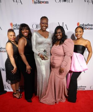 Taylor Polidore Instagram - I was so honored to present @actresschristinehorn with the @on_setatl Impact In Film Award. She is so deserving! Christine is one of the most generous artists I know and celebrating her is easy. Congratulations, my friend! 💕

Styled by: @couturemoments_ 
MUA: @jazminewilliamsmua