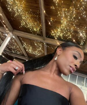 Taylor Polidore Instagram - I was so honored to present @actresschristinehorn with the @on_setatl Impact In Film Award. She is so deserving! Christine is one of the most generous artists I know and celebrating her is easy. Congratulations, my friend! 💕

Styled by: @couturemoments_ 
MUA: @jazminewilliamsmua