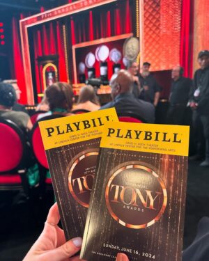 Taylor Tomlinson Instagram - An absolute DREAM of a weekend. Thank you @cbstv for having me present at @thetonyawards ❤️🙏🏼