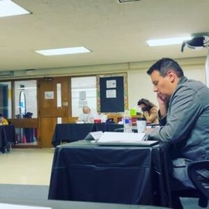 Tazbah Chavez Instagram - @rezdogsfx Episode 3 written by @sterlinharjo & @chadcharlieee / directed by @ericajtremblay 🔥 — I love this episode so much. Erica, 🙌🏽 you took the words on the page and made magic with them! On a roof in the wind no less! Your care, intention and thoughtfulness with this episode was such a joy to witness. Your love for it shines through the screen. I love you always! @dpharaohwoonatai you slayed your solo episode! So proud of you. You carried it with your hard work, dedication and love you have for all those you work with — especially your mama bear @_sarah_podemski_ . And these uncles… shiiiiit: @chadcharlieee @michaelspears4sbf @doggface208 😂 the best. Some BTS of episode 3 😁