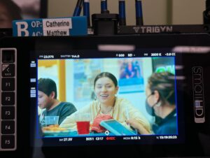 Tazbah Chavez Instagram - 🦖 🪶 this is late, but dinosaur ancestors teach us patience. @ericajtremblay thanks for writing such a funny episode. This was my first episode getting to work with all the Rez dogs and the bad guy gang and the aunties and the uncles all at once —  and it was a blast. Thanks to @ambermidthunder & @elishajohnpratt for making us all hyperventilate ✨ most of the shoot was spent holding our hands over our masks trying not to ruin a take with laughter. Love each and every one of the cast and crew that make our crazy ideas what they are. Thanks @sterlinharjo for it all 🦕