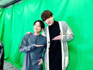 Teppei Koike Instagram - 今日はバタバタとした1日やったけど、まずは科捜研の女最終回でした😆
新レギュラーとして参加させてもらい、皆さんが温かく迎えて下さりとても居心地のいい現場で幸せでした✨

そして、オープンレックではキンキーぶりに優が遊びに来てくれたよ👠
とにかく笑いすぎて楽しすぎて最高なひと時でした🍻

#科捜研の女
#城田優
#オープンレック