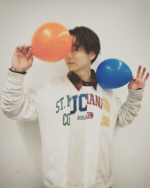 Teppei Koike Instagram - てっちゃんねるでは風船を使ったチャレンジに挑戦🎈

#風船膨らませるの苦手
#割るのはもっと苦手🤣