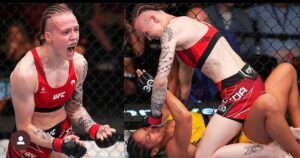 Tereza Bledá Instagram - First win in UFC ❗️ Let’s go ❗️

Momentálně nemůžu popsat ty emoce, které prožívám ale chci poděkovat všem, kteří mi k tomuto vítěztví pomohli a bez kterých bych to určitě nezvládla. Prvně bych chtěla poděkovat mému příteli @_marekbaron_ který za mnou vždycky stojí a vždy mi se vším pomůže ❤️ Dále svým trenérům @honzastach @andre.reinders který tu se mnou byli a pomohli mi doladit přípravu. Mockrát děkuju i trenérům, který nemohli být se mnou ve Vegas, ale odvedli neskutečný kus práce a to @viktor.sebak @jakubtichota @honza_novak_ @jakub_lorenc_ @adelahan @ann.wrzecionkova @majohrom . A v neposlední řadě musím extrémně poděkovat @marian_jelinek_ že mi pomohl srovnat si hlavu a zažehnout znovu oheň 🔥 Odvedl skvělou práci 🔥 @orin_luca @frm_europe @reindersmma @petra_castk 
A samozřejmě musím velmi poděkovat i sponzorům, díky kterým jsem mohla mít sebou velkou část svého týmu a být ve Vegas dřív @j.akubkovarik @jiri_bejcek @pavelzamecnikmm a Marek Šak @ivo.rittig . Mockrát vám všem děkuju ! ❤️ 

#mma #ufc #ufcfightnight #ufcwin #mmafighter #fighter #mmafighters #fighters #fighterslife #mmalifestyle #mmalife #mmafight #fight #mmafights #fights #mmaworld #mmagirls #mmalife #win #winning #winner