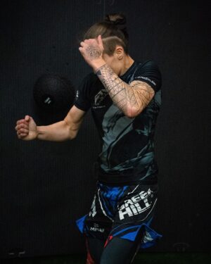 Tereza Bledá Instagram - 4 weeks until the fight.
Thank you @simoandrej @viktor.sebak ❗️

@reindersmma @frm_europe 
#mma #mmafighter #fighter #mmatraining #training #mmaworld #mmagirls #mmalife #mmalifestyle #lifestyle #dwcs #danawhitecontenderseries #tattoo #tattoos