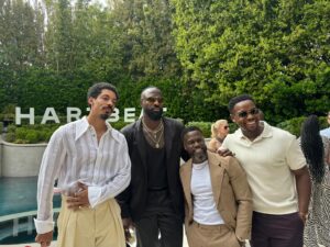 Terrence Terrell Instagram - Got some things coming! @kevinhart4real you the best and you pushing for us all! Thank you for sharing your light ! #tribe #comingsoon
