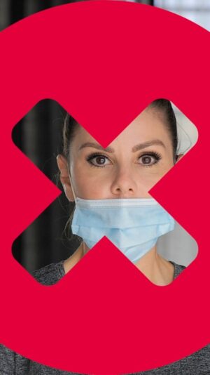 Terry Dubrow Instagram - Wear a mask, wear it PROPERLY. @heatherdubrow @loza_creative