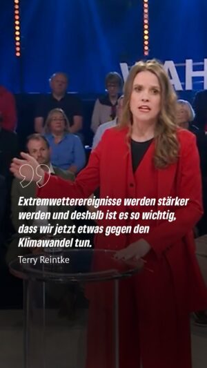 Terry Reintke Instagram - Im Angesicht zunehmender Häufung von Extremwetterereignissen wird klar: Klimaschutz ist keine Frage der fernen Zukunft, sondern eine drängende Herausforderung unserer Gegenwart. Wir müssen jetzt handeln. ⚠️

Doch aktuell diskutierte Rückschritte auf EU-Ebene könnten uns teuer zu stehen kommen. Es ist an der Zeit, konsequente Entscheidungen zu treffen und damit auch Planungssicherheit zu bieten. #MachenWasZählt
