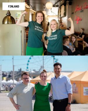 Terry Reintke Instagram - 💚 We have visited 17 EU countries with our leading candidates @terry_reintke and @baseickhout to campaign for the European elections.
 
🇦🇹🇧🇪🇭🇷🇨🇿🇩🇰🇫🇮🇫🇷🇩🇪🇮🇪🇮🇹🇱🇻🇱🇹🇳🇱🇵🇱🇵🇹🇸🇮🇪🇸 
 
🇪🇺 Now it’s up to you. Vote in the European elections and #ChooseCourage to protect the climate, to continue the Green and Social Deal and to stand up against the far-right!

❓ Have you already voted?