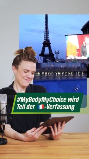 Terry Reintke Instagram - Noch gar nicht lange her und definitiv ein Win für Frauenrechte in Europa: Frankreich nimmt das Recht auf Abtreibung in ihre Verfassung auf. 👏🏼 Wieso ist das ein Win? 🧐⤵️

Erst 2020 wurden in Polen Abtreibungen verboten, 2022 kippte der Supreme Court in den USA „Roe v. Wade“ und damit auch das Recht auf Schwangerschaftsabbrüche. Das sind nur zwei Beispiele davon, dass reproduktive Rechte und besonders das Recht auf Schwangerschaftsabbruch oftmals zur Zielscheibe autoritärer Regierungen werden. Und damit wird Schwangeren nicht nur ihr Recht auf Selbstbestimmung über den eigenen Körper genommen, sondern auch ihre Sicherheit.

Reproduktive Rechte sind Menschenrechte und müssen deshalb gegen restriktive Regime geschützt werden. Wir wollen, dass Frauen und Mädchen in der gesamten EU die gleichen Rechte haben und selbstbestimmt leben können. Deshalb ist es ein historischer Schritt, dass Frankreich diese Rechte in ihre Verfassung verankert und damit die klare Botschaft sendet: Your body, your choice! 🗣️