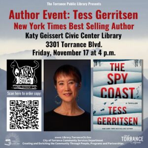 Tess Gerritsen Instagram - I'm coming to California for my SPY COAST book tour!