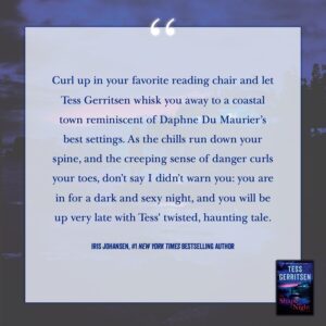 Tess Gerritsen Instagram - Ready to be whisked away? #TheShapeofNight