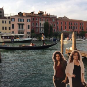 Tess Gerritsen Instagram - Tour started in Venice where Playing With Fire takes place. Hello Rizzles!