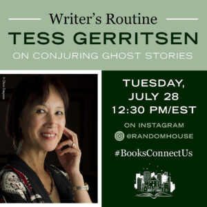 Tess Gerritsen Instagram - Join me July 28 for an Instagram chat!
