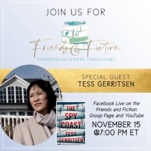 Tess Gerritsen Instagram - Join us!