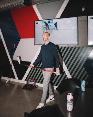 Tessa Bonhomme Instagram - Thanks to everyone who came out to our @jocksinjills launch party and especially to the sponsors who made it possible. 🥳 Reminder our first TWO episodes are live NOW! 
🪽@redbull provided the space and more support than we can begin to thank them for
🍕 incredible food provided by the wonderful @sanremobakery 
🍻 drinks provided by @molsoncanadian
📸 photos by the lovely @sarahholmanphoto