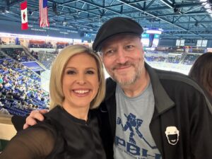 Tessa Bonhomme Instagram - A @shoresyhockey reunion at the PWHL finals in Boston! 
@jocksinjills X @spittinchiclets