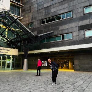Tessa Rao Instagram - Wellington was WILD 💃 and our longest stop on tour! There’ll be a cheeky Welly pt 2 off-the-clock edition coming soon but here are some snaps whilst we were on the 🕰️ 

Highlights include performing within the iconic @te_papa, one particular show that went SO perfectly it felt surreal (pic 1&4 were taken right after we got off stage 🥰) and getting to call Welly home again, even just for a minute 🧚🏽‍♀️