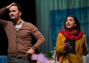 Tessa Rao Instagram - 25 people on stage, only 3 have read the script and you’re looking at ‘em ⬆️

“Dirty Work: An Ode to Joy” by the one and only @indianinktheatrecompany is on at @qtheatre till 2nd of July, before we head off on our National tour ✈️ Come see us at the office 📥