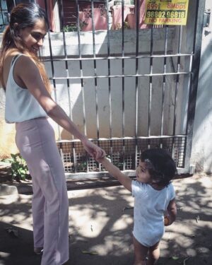Tessa Vellara Instagram - She no longer needs my hand to walk 😭😭😭😭😭😭😭😭😭😭😭#throwback #yohanna