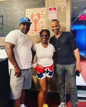 Tevin Campbell Instagram - We in the midst of it all y’all.  #family #birthdayboy #outnabout #cousinsquad #goodvibes