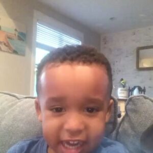 Tevin Campbell Instagram - My favorite part is “I started!” He MEANT that!!! 😂😂😍😍 #toocute  #hesonlytwo #heknowsthewords #singit #canwetalk