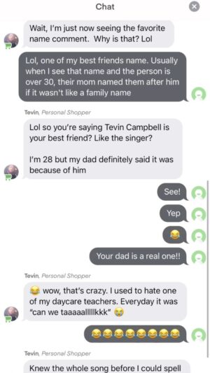 Tevin Campbell Instagram - 😂 @tevinf_ @imsobklyn14