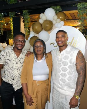 Thabang Kamogelo Molaba Instagram - Friends who become family. #Sandiles30thBirthday