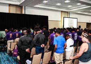 Thaddeus Bullard Instagram - Honored to speak at the @officialoppf Omega Psi Phi Fraternity, Incorporated 84th Grand Conclave International Youth Symposium today. As a Proud Omega Man since Spring 1999 it’s so beautiful to see my brothers descend upon my Hometown area of Tampa Bay!! Be OWT, But BE SAFE!!! RQQ ❤️
#Manhood,Perseverance, Scholarship, Uplift 

“Youth Advocacy, Resiliency, Diversity & Wellbeing Strategies for the Future”