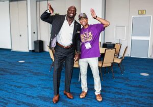 Thaddeus Bullard Instagram - Honored to speak at the @officialoppf Omega Psi Phi Fraternity, Incorporated 84th Grand Conclave International Youth Symposium today. As a Proud Omega Man since Spring 1999 it’s so beautiful to see my brothers descend upon my Hometown area of Tampa Bay!! Be OWT, But BE SAFE!!! RQQ ❤️
#Manhood,Perseverance, Scholarship, Uplift 

“Youth Advocacy, Resiliency, Diversity & Wellbeing Strategies for the Future”