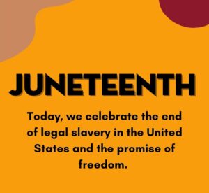 Thaddeus Bullard Instagram - Today, we honor and celebrate Juneteenth, the oldest nationally celebrated commemoration of the end of slavery in the United States. It’s a time to reflect on our history, celebrate progress, and commit to continued activism towards equality for all. Let’s use this day to spread love, unity, and education. #Juneteenth #FreedomDay #EmancipationDay #Unity #Equality