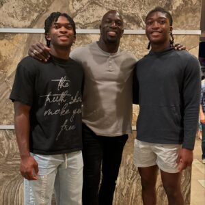 Thaddeus Bullard Instagram - 20 years ago today my first born son @tjbullard_ came into this world and changed my life forever. It was my first time becoming a father and it’s the greatest title that I’ll ever own Happy 20th birthday Tj. I’m extremely proud of the man that you are and continue to be. To my other two children, @titusbullardd and @leahbullard.official we will definitely celebrate TJ today but I’m thankful that I get to celebrate Father’s Day everyday as the dad to all three of you. You all give me so much to be proud about and being your father is the greatest accomplishment or honor that I will ever have or receive. Thank you for loving me and making me a better man.❤️
