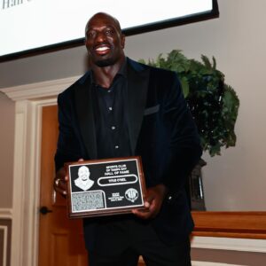 Thaddeus Bullard Instagram - I’m honored to have been inducted into the Sports Clubs of Tampa Hall of fame alongside my former college coach at the University of Florida, Steve Spurrier, former NFL head coach and Super Bowl champion Bruce Arians, Erin Andrews, Betty castor, Charlie Bradley, Bobby Diez for the 2024 class. I love our Tampa Bay community and I’m appreciative of every blessing that God has bestowed upon me and make no mistake about it- I’m blessed beyond measure, but as long as there is breath in my body, I’ll continue to do what God calls me to do and that’s to be a blessing 🙏🏿❤️