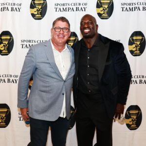Thaddeus Bullard Instagram - I’m honored to have been inducted into the Sports Clubs of Tampa Hall of fame alongside my former college coach at the University of Florida, Steve Spurrier, former NFL head coach and Super Bowl champion Bruce Arians, Erin Andrews, Betty castor, Charlie Bradley, Bobby Diez for the 2024 class. I love our Tampa Bay community and I’m appreciative of every blessing that God has bestowed upon me and make no mistake about it- I’m blessed beyond measure, but as long as there is breath in my body, I’ll continue to do what God calls me to do and that’s to be a blessing 🙏🏿❤️