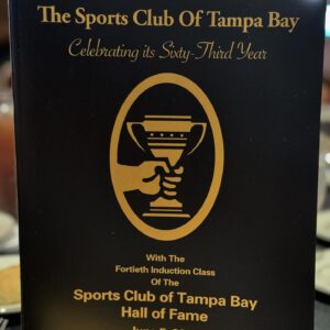 Thaddeus Bullard Instagram - Tonight, supporting my friend and tremendous force for good in our community @titusoneilwwe , who will be inducted into the @sportsclubtampabay Hall of Fame. Well deserved, congratulations!