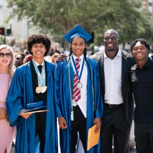 Thaddeus Bullard Instagram - Words cannot express how proud I am of my daughter Leah @leahbullard.official for all that she’s accomplished in a very short period of time. To hear her name announced at her high school graduation today from Dr. Phillips high school as one of the most accomplished and decorated senior classes in school history made me beam with Pride. Thank you to the fabulous Village that has helped make this moment possible. On to greater next stop @oaklandwbb ❤️🙏🏿

Congratulations To my Academic and Athletic superstar on you Graduation ❤️

Photo credit to my guy @jeffwooley