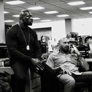 Thaddeus Bullard Instagram - Thanks to my brother @davebautista and the rest of the #Traphousemovie Cast, Crew and producers for allowing me to be a small part in this Great film project. 🎬🎞️