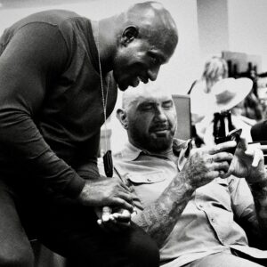 Thaddeus Bullard Instagram - Thanks to my brother @davebautista and the rest of the #Traphousemovie Cast, Crew and producers for allowing me to be a small part in this Great film project. 🎬🎞️