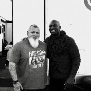 Thaddeus Bullard Instagram - Thanks to my brother @davebautista and the rest of the #Traphousemovie Cast, Crew and producers for allowing me to be a small part in this Great film project. 🎬🎞️