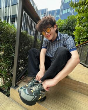Thakorn Promsatitkul Instagram - Perfect match with #L003Neo sneaker, @lacoste 🐊
#LacosteTH