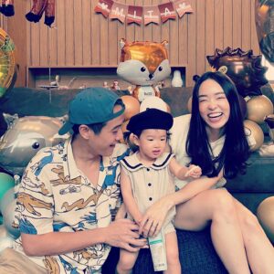 Thanakorn Chinakul Instagram - สุดที่รักของป๊ากับม๊า❤️ #มิตา2ขวบ